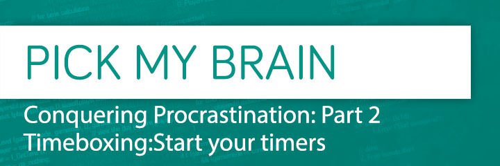 Timeboxing-Start your timers